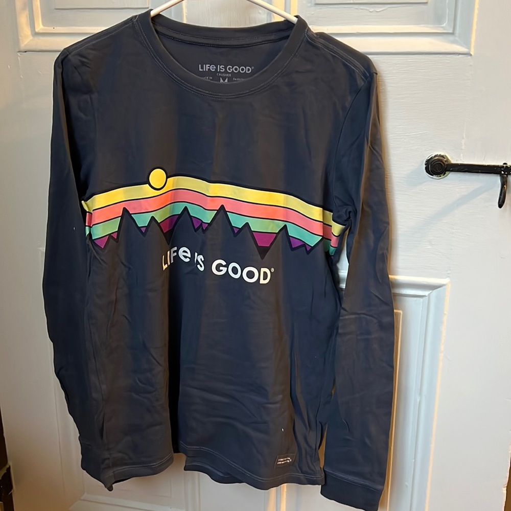 life is good long sleeved tee